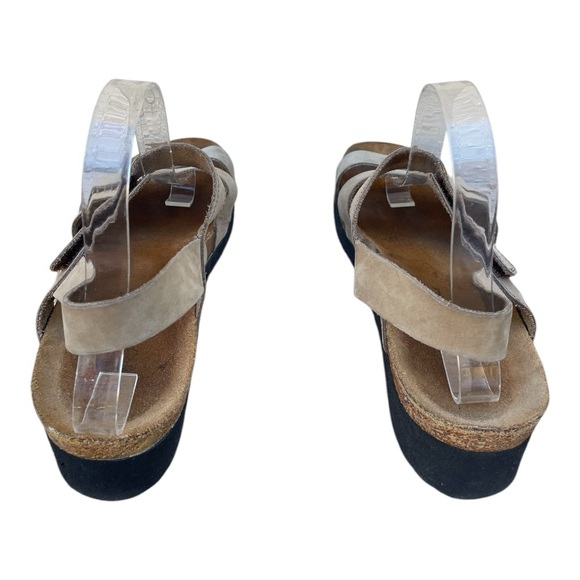 Naot Women\'s Stone Kayla Comfort Casual Flat Sandals 42 EU 11 US